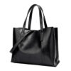 Women Leather Casual Handbag Large Capacity Tote Bag in USA