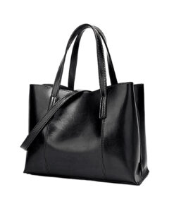 Women Leather Casual Handbag Large Capacity Tote Bag in USA