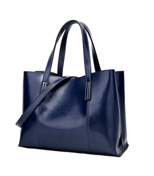 Women Leather Casual Handbag Large Capacity Tote Bag in USA