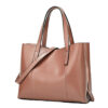 Women Leather Casual Handbag Large Capacity Tote Bag in USA