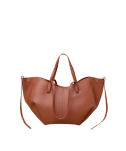 brown vegan leather tote bag spacious travel tote Price In USA