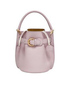 Cowhide Split Leather Bucket Bag Price In USA