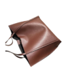 Elegant Coffee Brown Minimalist Shoulder Tote Bag Price In USA