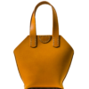 Handcrafted Mini Prism Tote Italian Buttero Veg Tan Leather Price In USA