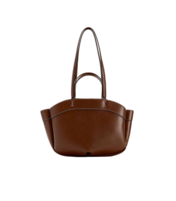 Vegan Leather Basket Tote bag Price In USA