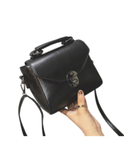 Winter Lock Design Leather Shoulder Bag Price in USA