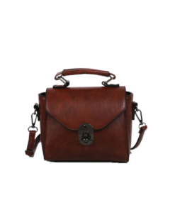 Winter Lock Design Leather Shoulder Bag Price in USA