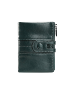 Women's Anti-Theft Oil Wax Bifold Wallet Price In USA