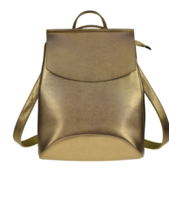 Women's Eco-Leather Backpack in Laconic Style Price In USA