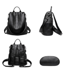 Women's Vintage Leather College Backpack Price In USA