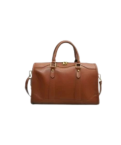 Brown Studded Decor Duffel Bag Price In USA