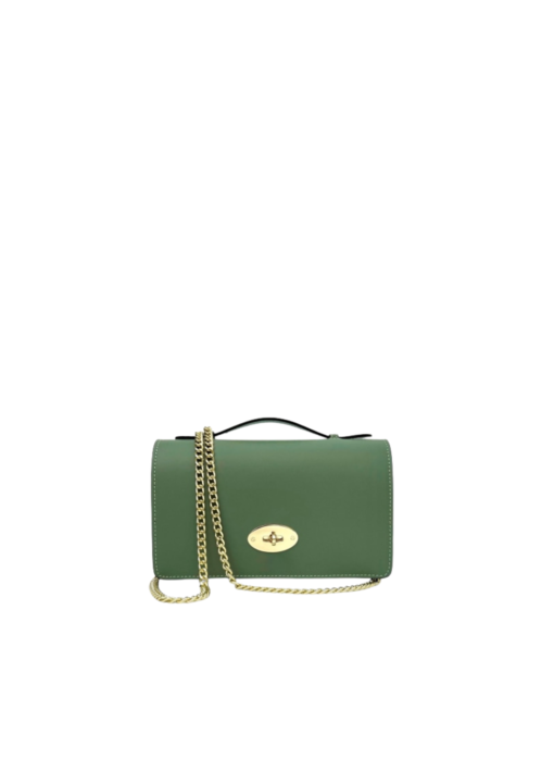 Italian Leather crossbody Bag with detachable chain Price In USA