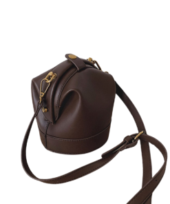 Minimalist Coffee Brown Bucket Bag for Women Price In USA