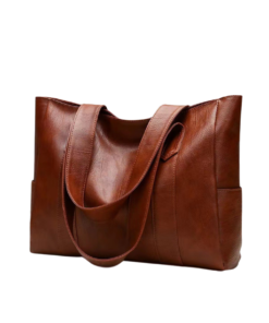 Simple Soft Leather Large Capacity Tote Bag Price In USA