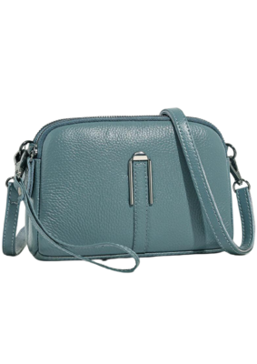 Women's Leather Double Zipper Bag Price In USA