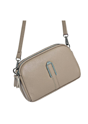 Women's Leather Double Zipper Bag Price In USA