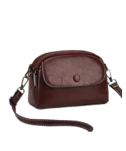 Women's Simple Crossbody Bag with Zipper Closure Price In USA